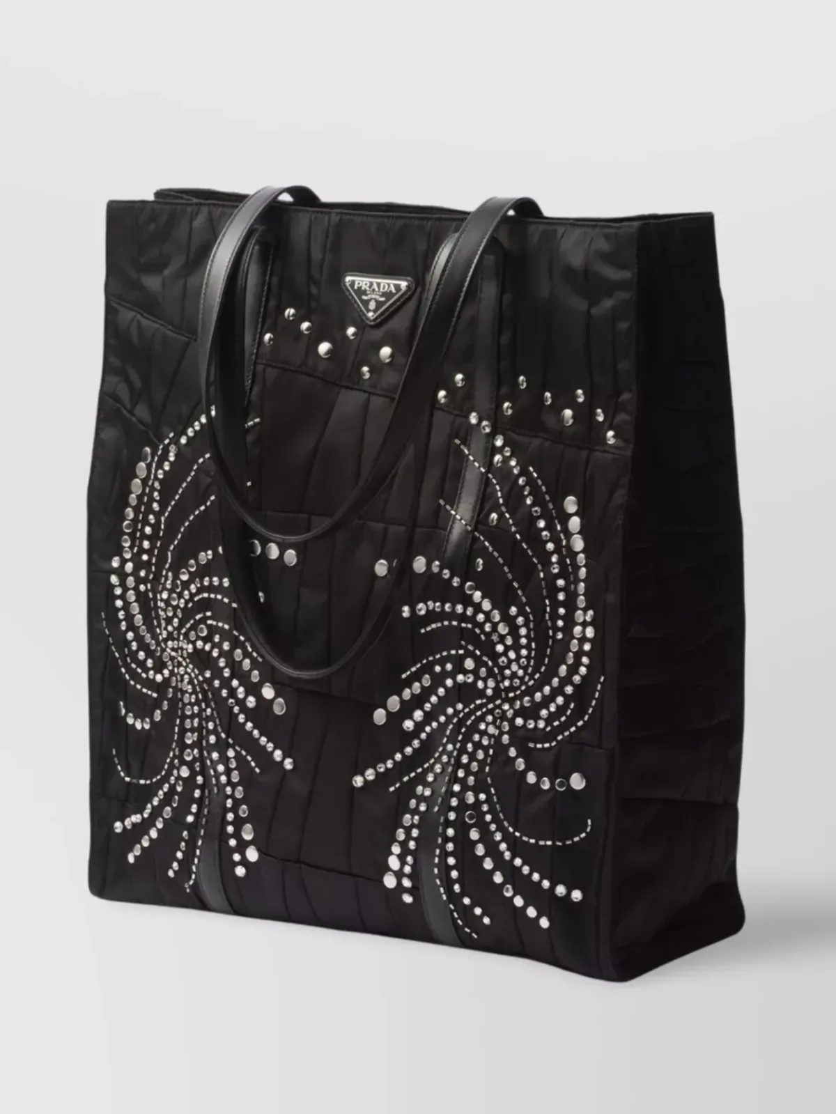 Prada Großer Shopper in Schwarz, Foto 4