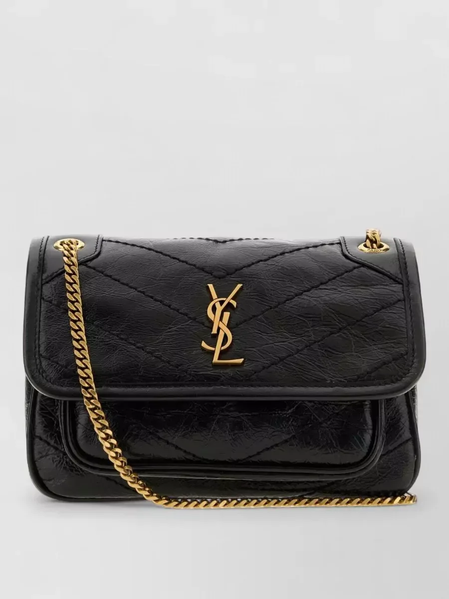 Saint Laurent Niki Mini in Nero, foto 1