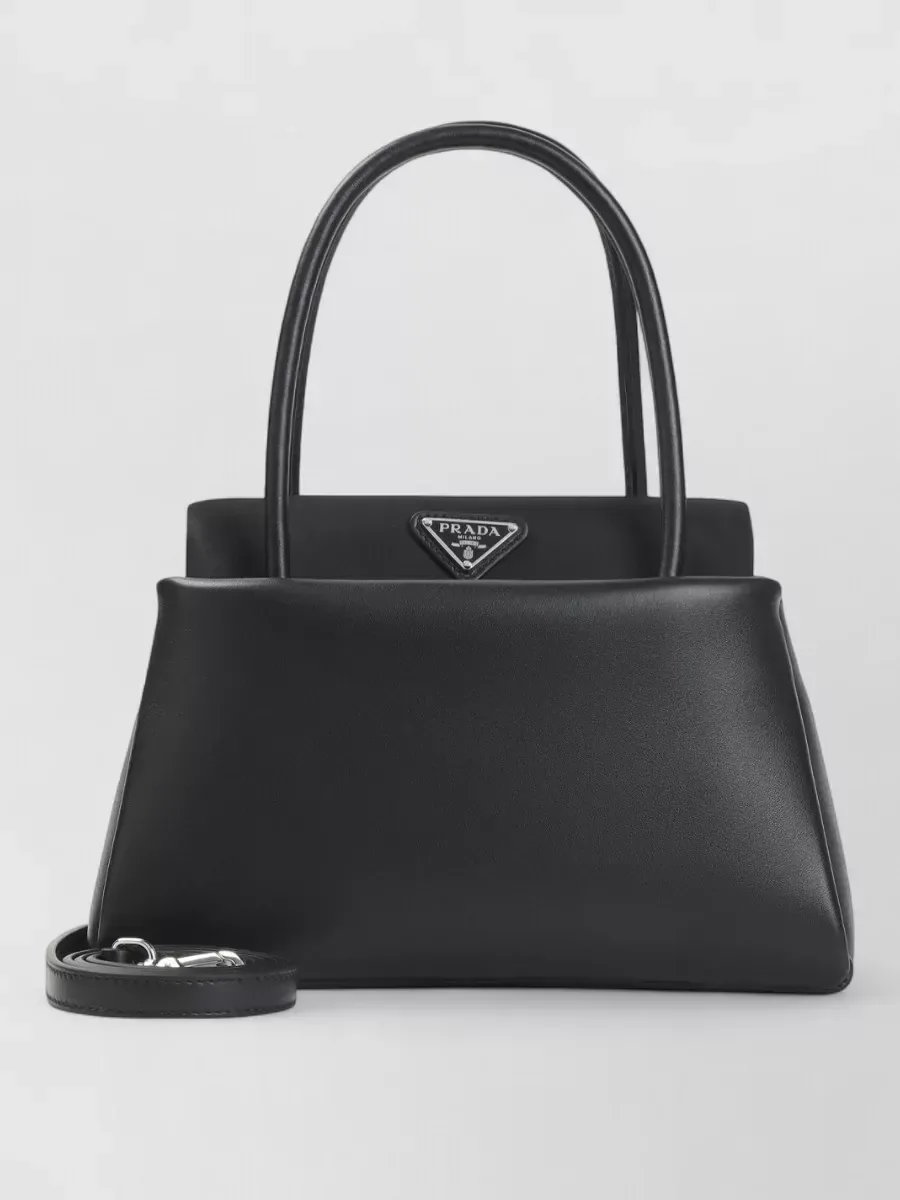 Borsa tote Prada Triangle nera, foto 1