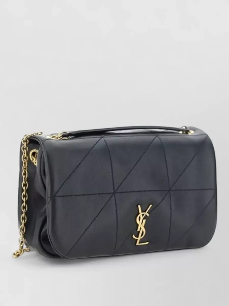 Saint Laurent Jamie Clutch in Schwarz, Foto 1
