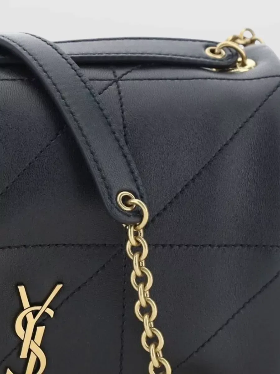 Saint Laurent Jamie Clutch in Schwarz, Foto 4