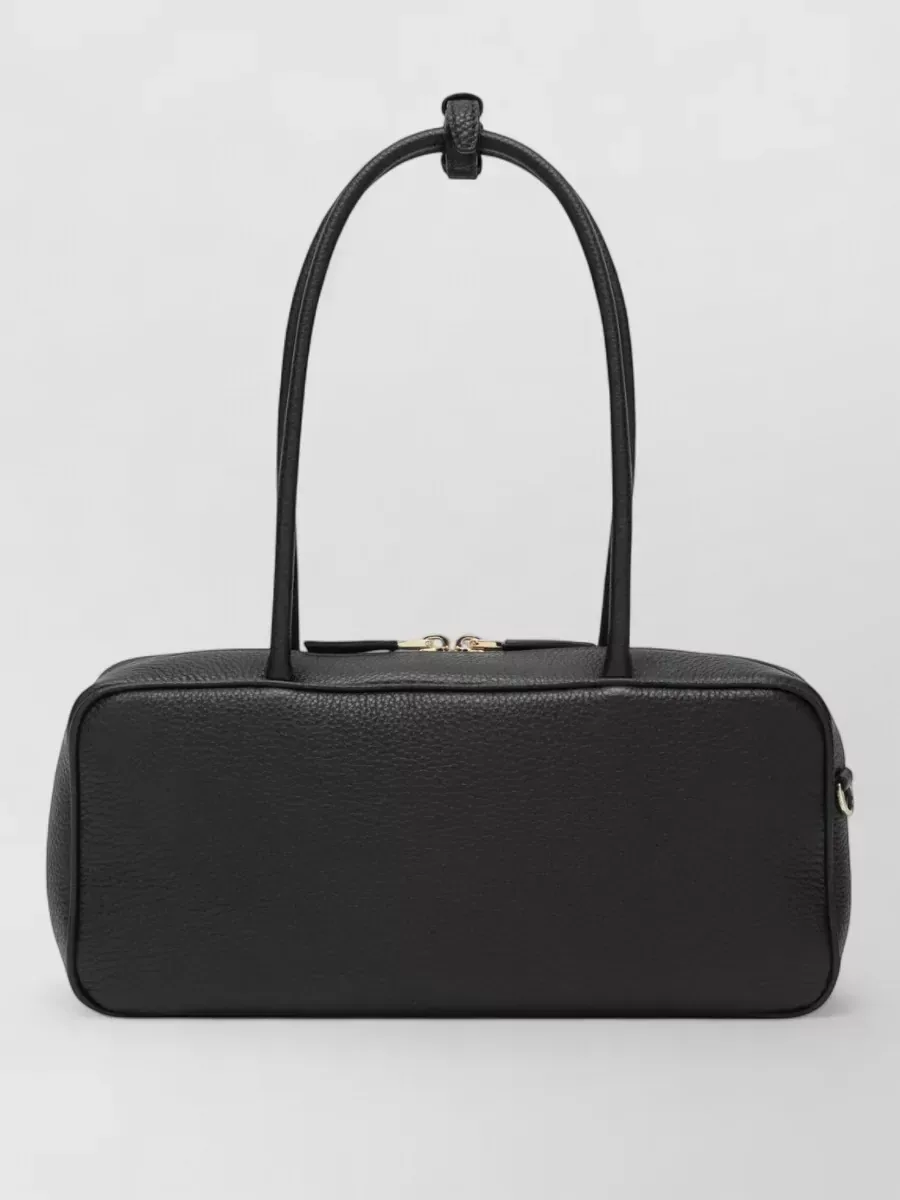 Prada Rectangular Double Handle Bag in Black, photo 2