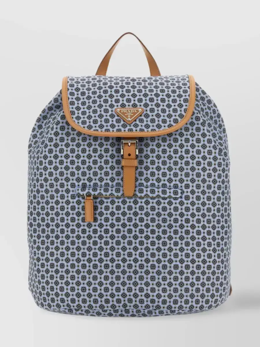 Prada Re-Nylon Backpack in Blue, photo 1
