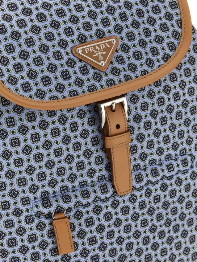 Prada Re-Nylon Backpack in Blue, photo 4