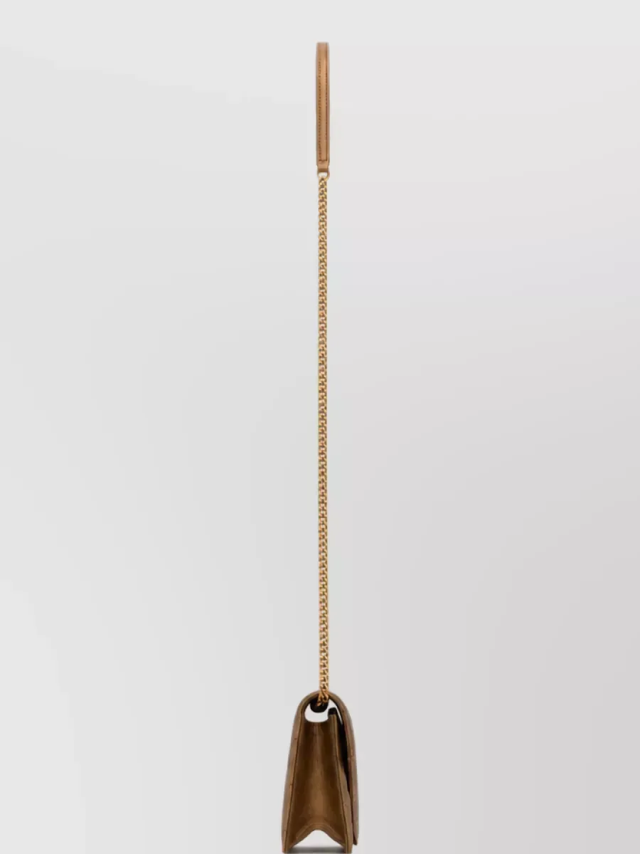 Saint Laurent Paris in marrone, foto 1