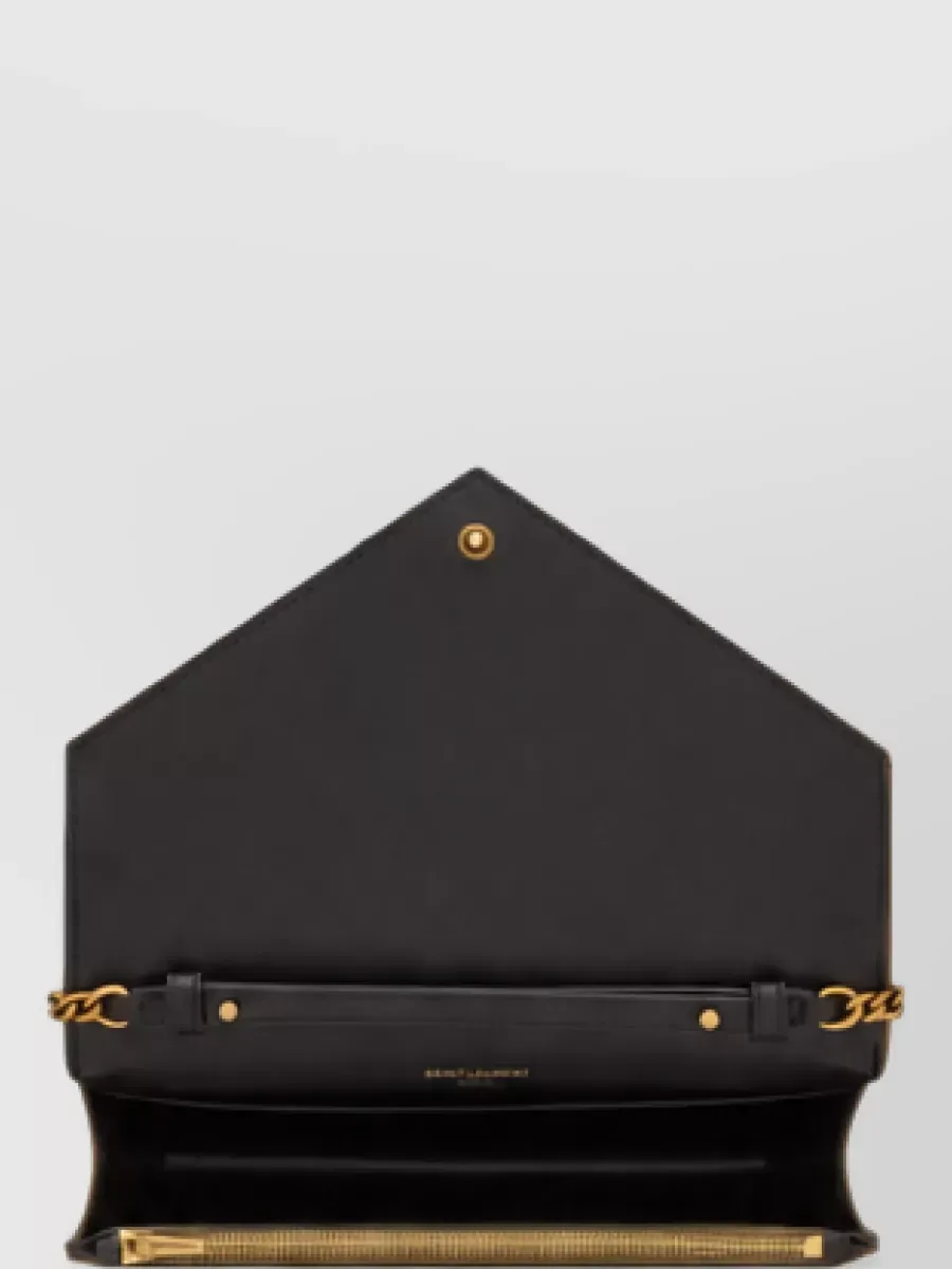 Saint Laurent Paris in marrone, foto 3