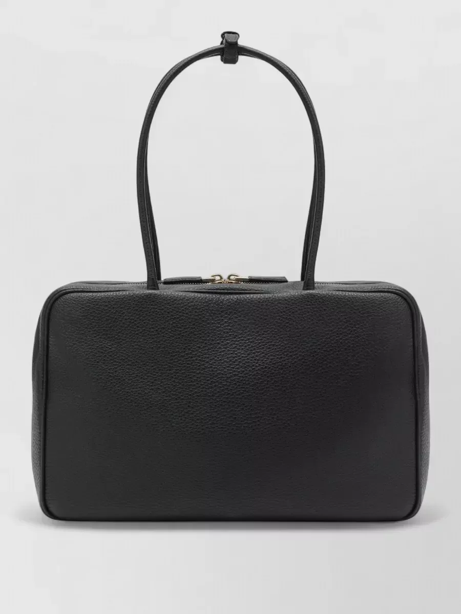Prada Textured Top Handle Bag in Black, photo 2