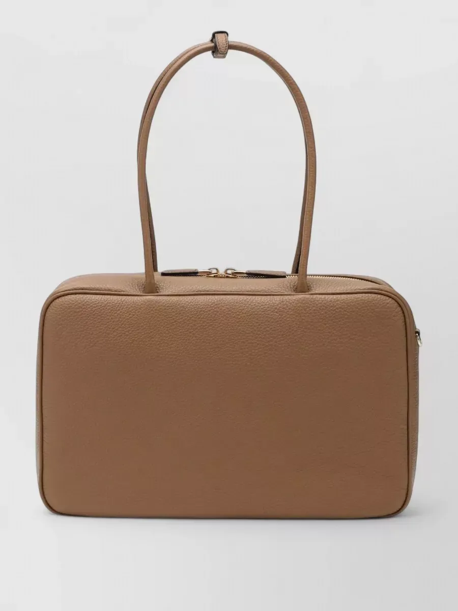 Prada Textured Top Handle Bag in Brown, photo 2