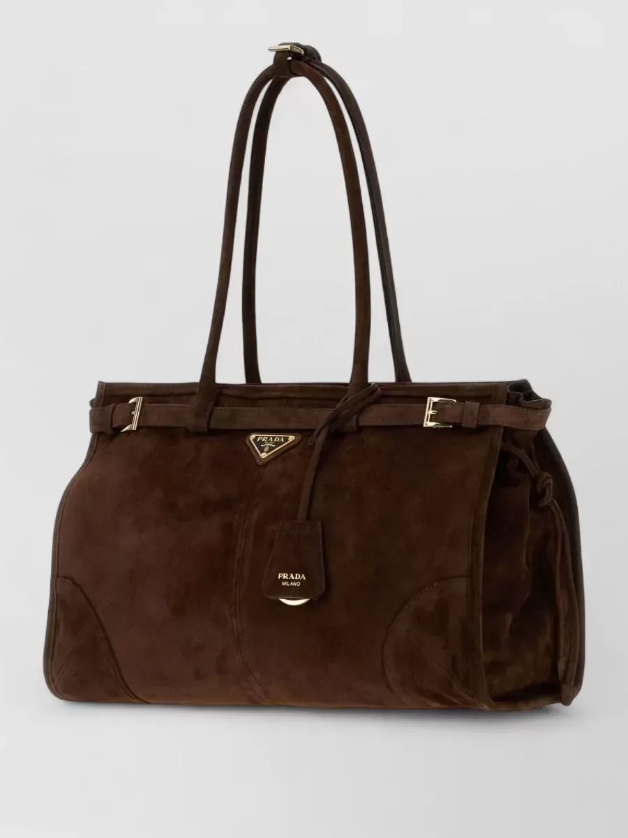 Prada Bonnie Large in Brown, photo 1