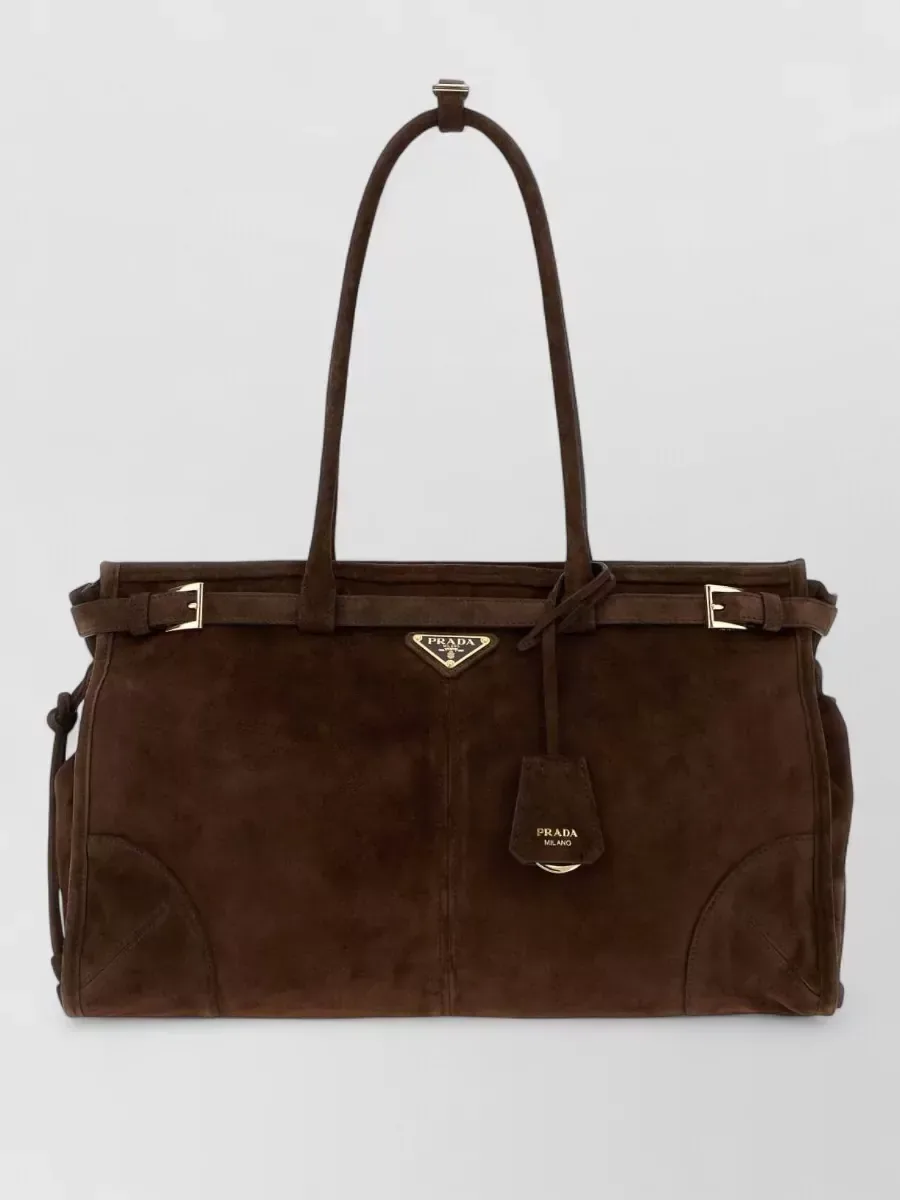 Prada Bonnie Large in Brown, photo 2