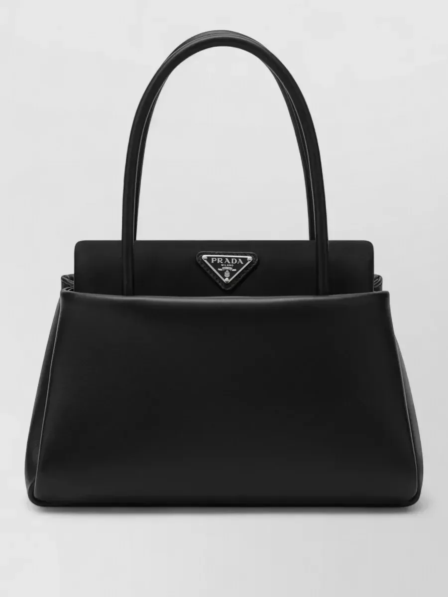 Prada Top Handle Bucket Bag in Black, photo 1