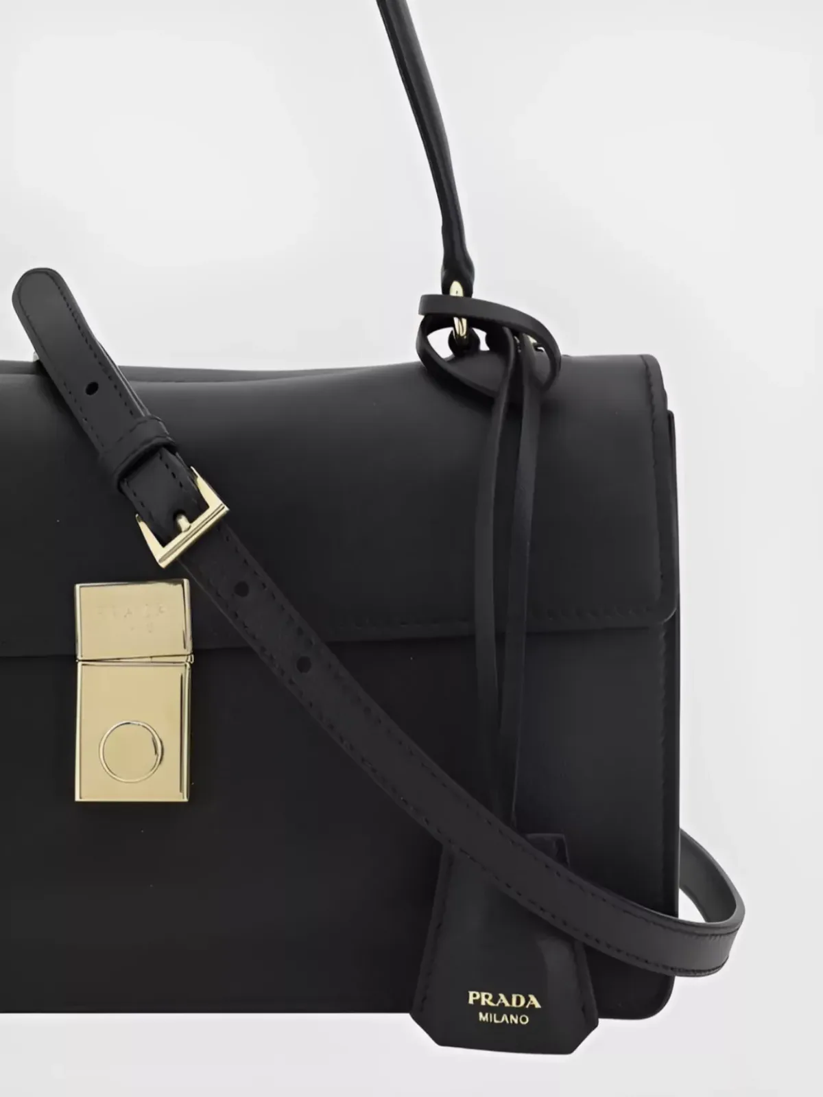Prada Soft Medium in Black, photo 4