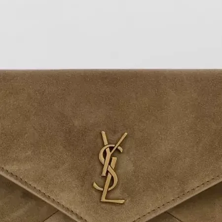 Saint Laurent Cassandre Small in Tan, detail