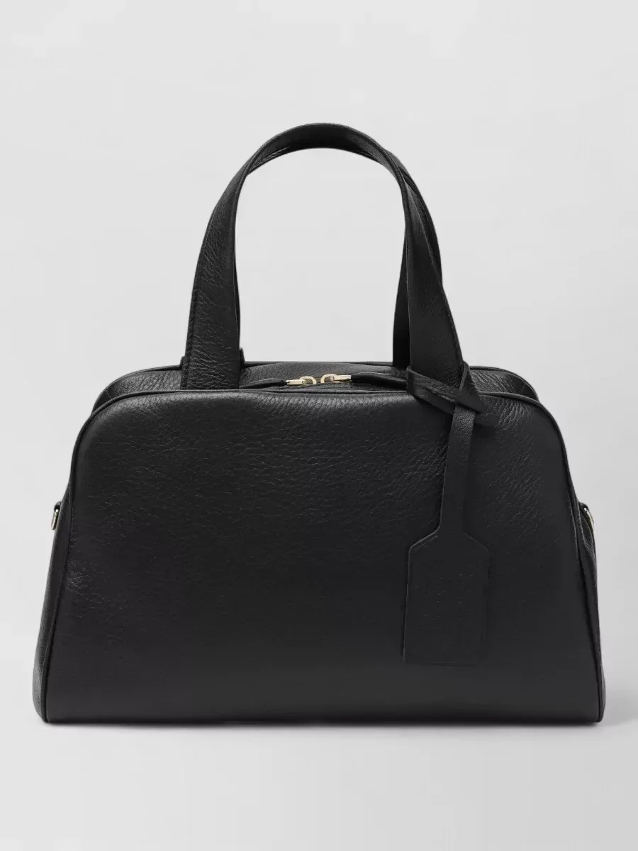 Prada Textured Top Handle Bag in Black, photo 2
