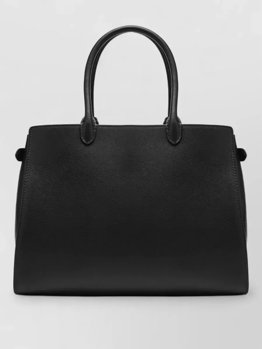 Prada Top Handle Bag with Charm in Black, photo 2