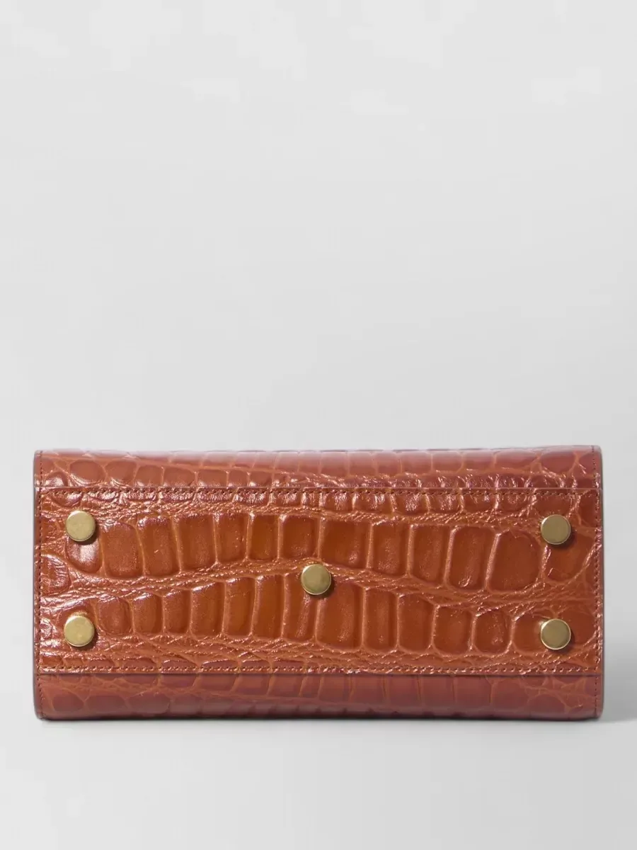 Saint Laurent Sac de Jour Nano in Brown, photo 4
