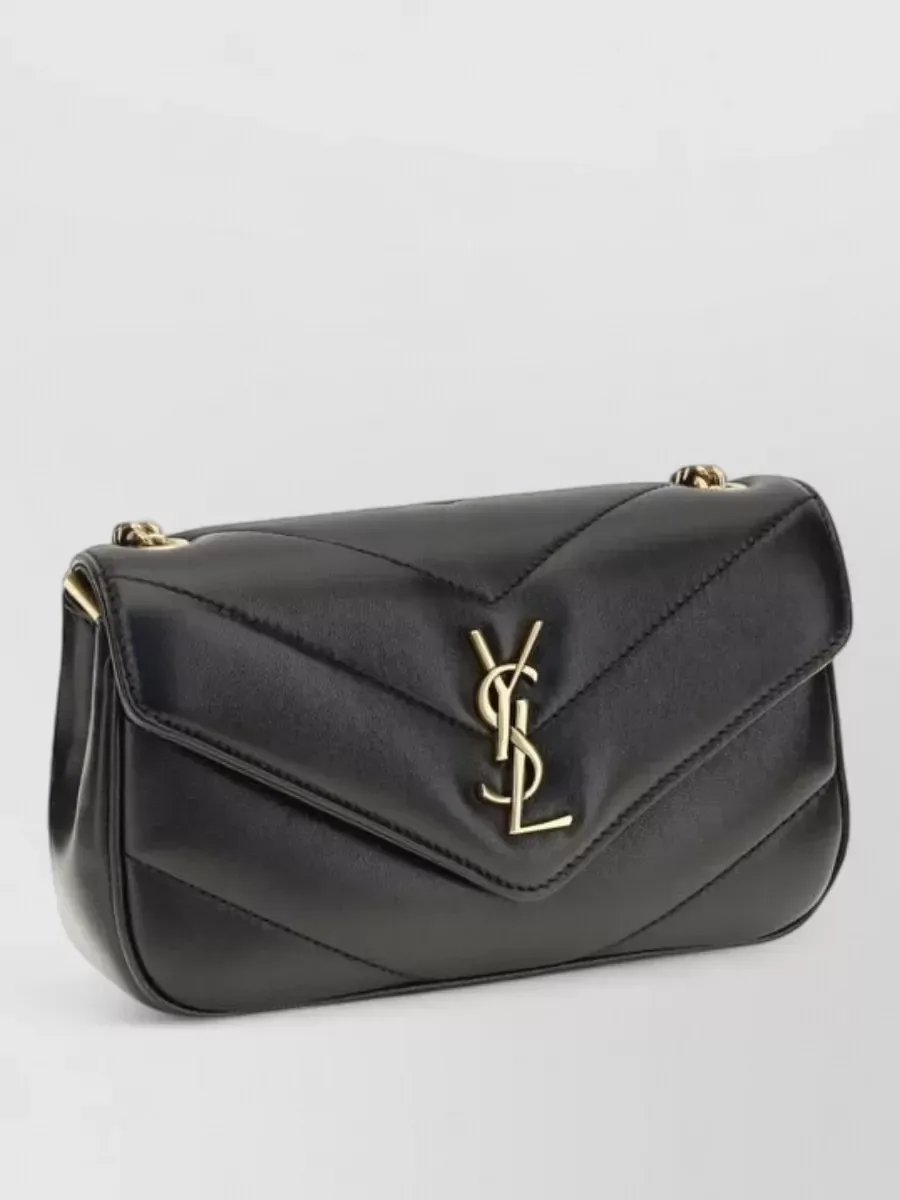Saint Laurent Loulou Toy in Black, photo 2