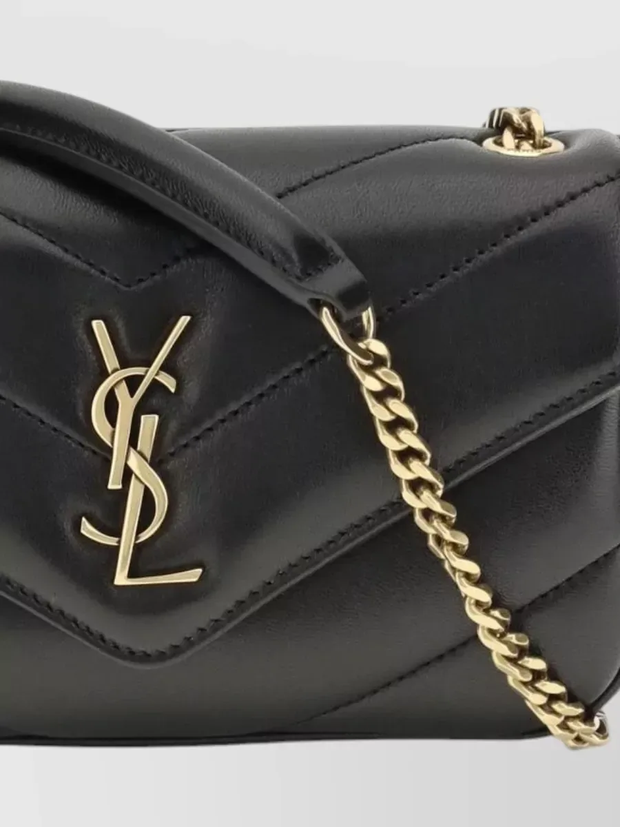 Saint Laurent Loulou Toy in Black, photo 4