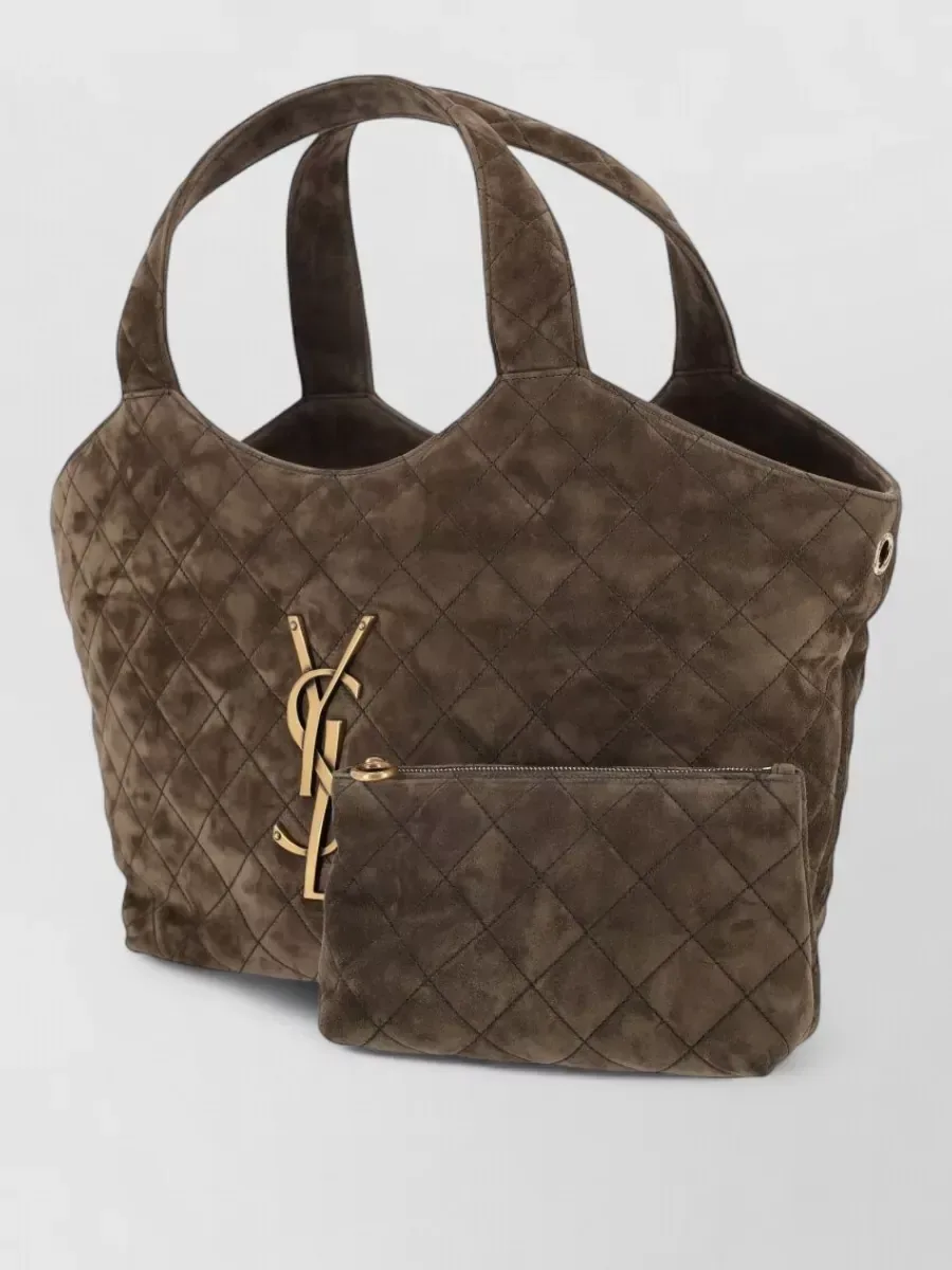 Saint Laurent Icare Medium in Brown, photo 4