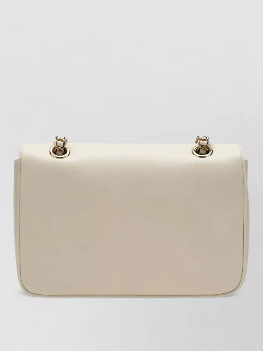 Valentino Garavani Chain Shoulder Bag in White, photo 2