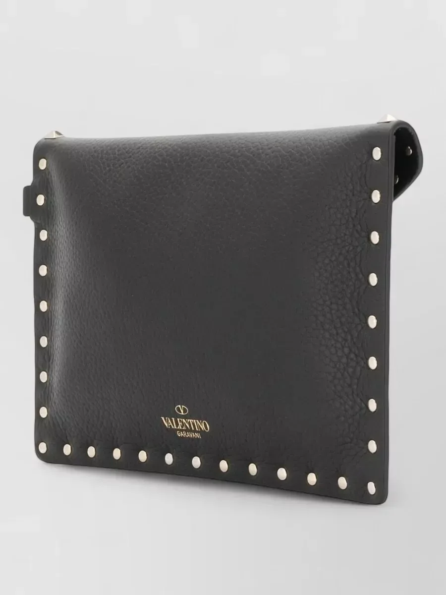 Valentino Garavani Sacs du Soir Envelope Clutch in Schwarz, Foto 3