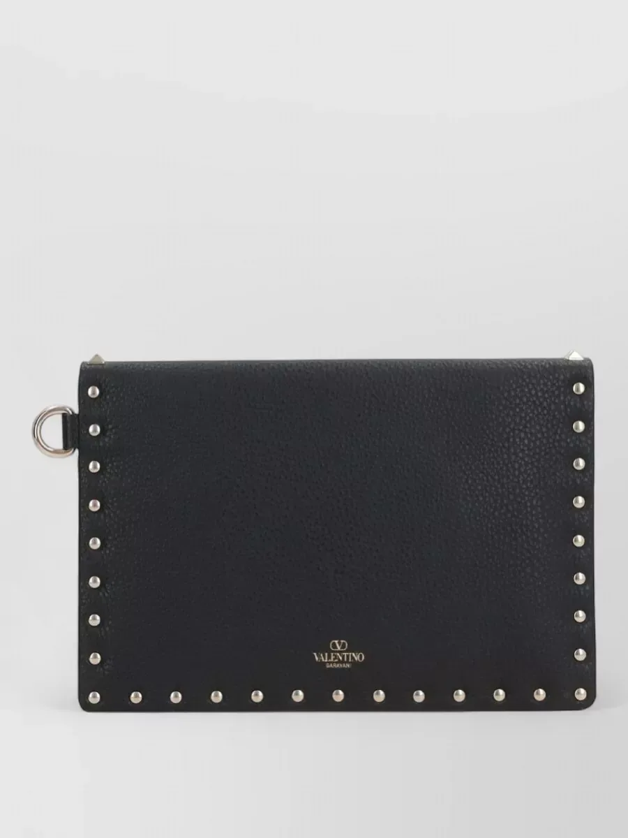 Valentino Garavani Sacs du Soir Envelope Clutch in Schwarz, Foto 4