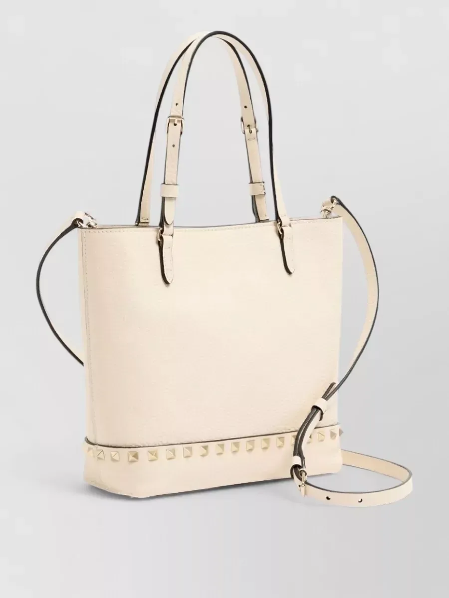 Valentino Garavani Rockstud Spike Small in Ivory, photo 4
