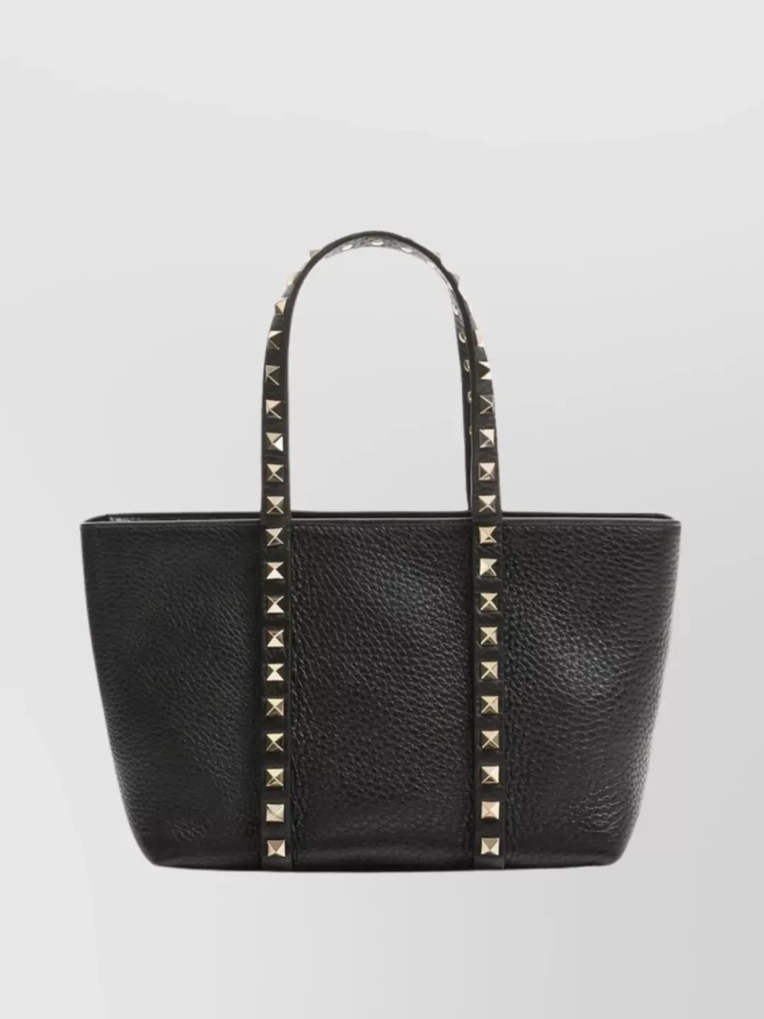 Valentino Garavani Medium Studded Tote in nero, foto 2