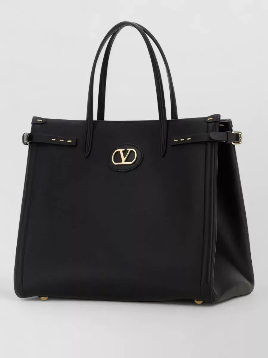 Cabas Valentino Garavani VLogo Signature noir, vue 2