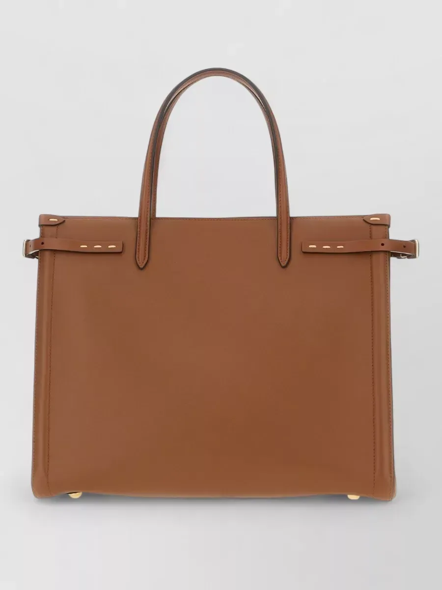Cabas Valentino Garavani VLogo Signature marron, vue 2