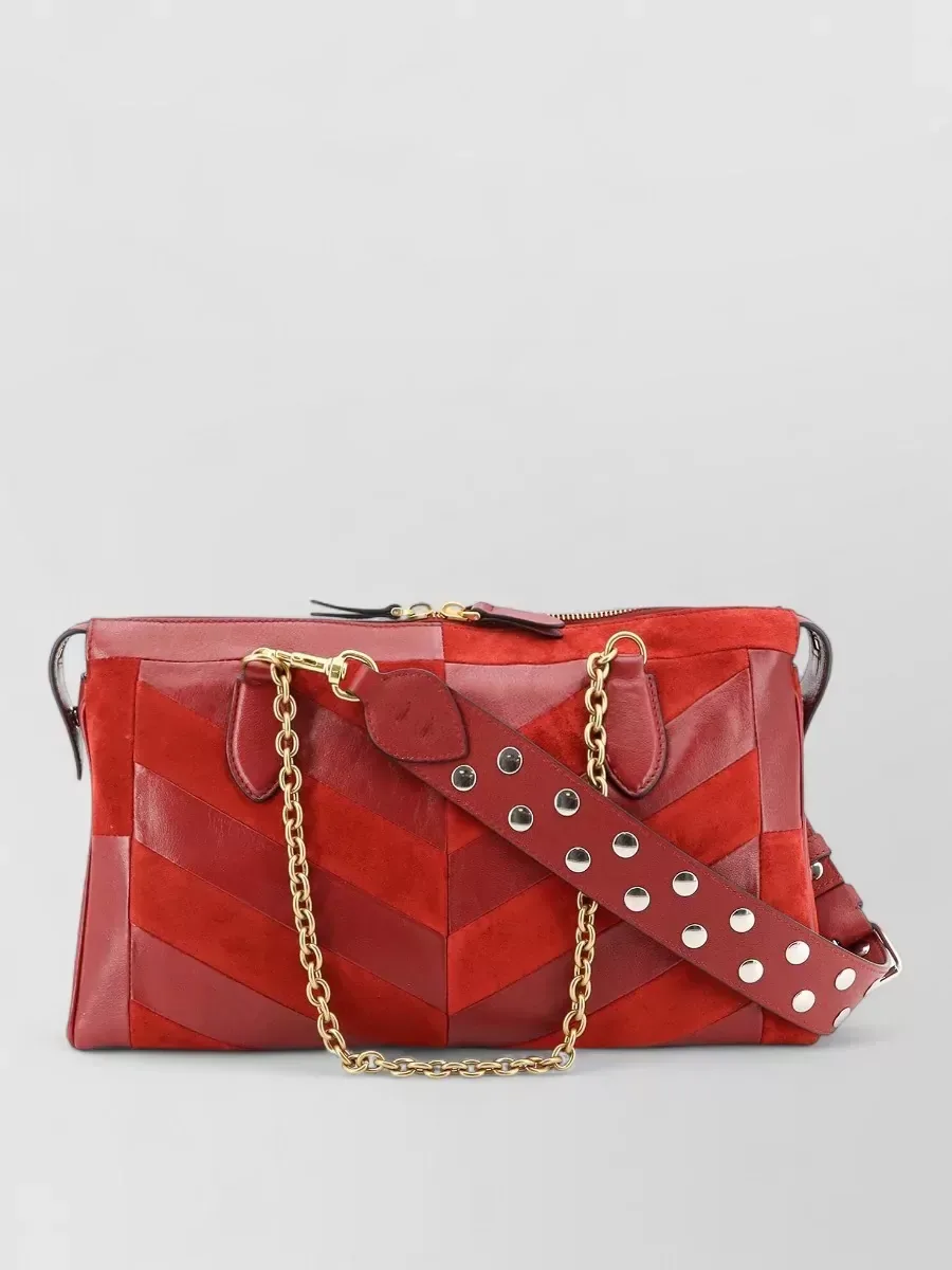 Sac Valentino Garavani Panthea Medium en rouge, photo 2
