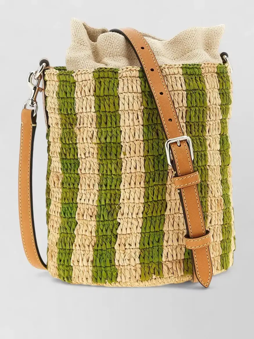 Valentino Garavani VLogo Signature Small Bucket Bag in Green, photo 2