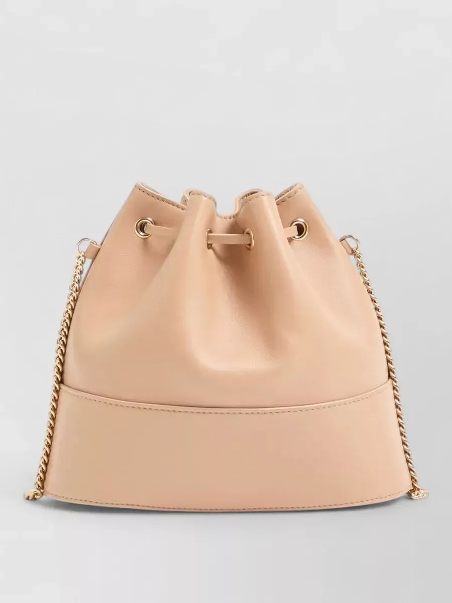 Valentino Garavani VLogo Signature Mini Bucket بيج، صورة 2