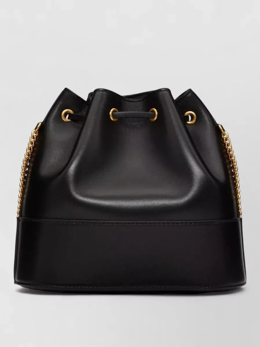 Valentino Garavani VLogo Signature Mini Bucket أسود، صورة 2