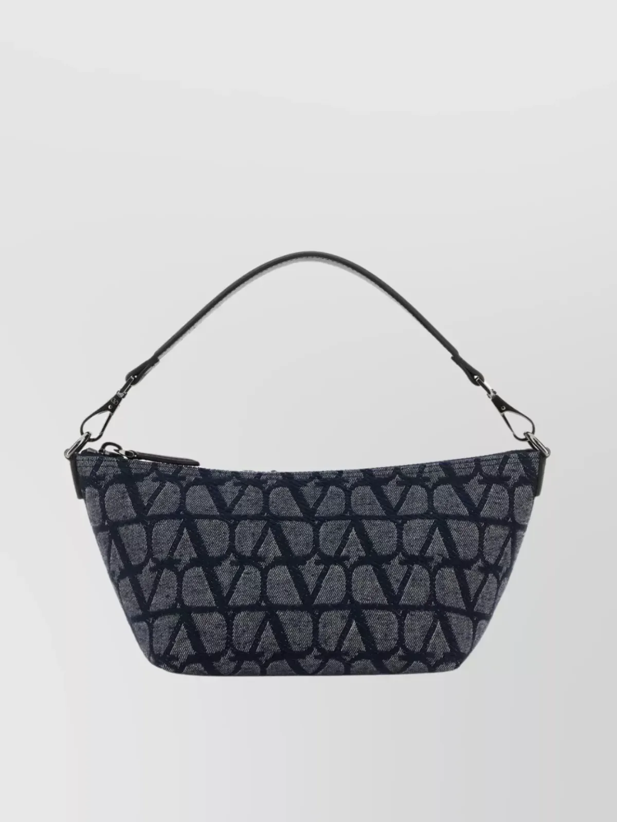 Valentino Garavani Monogram Schultertasche in Marineblau, Foto 1