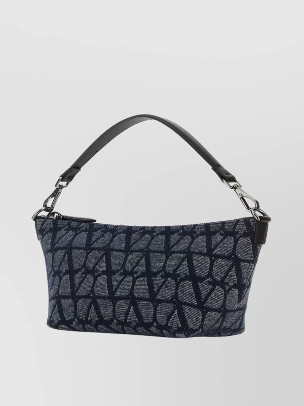 Valentino Garavani Monogram Schultertasche in Marineblau, Foto 2