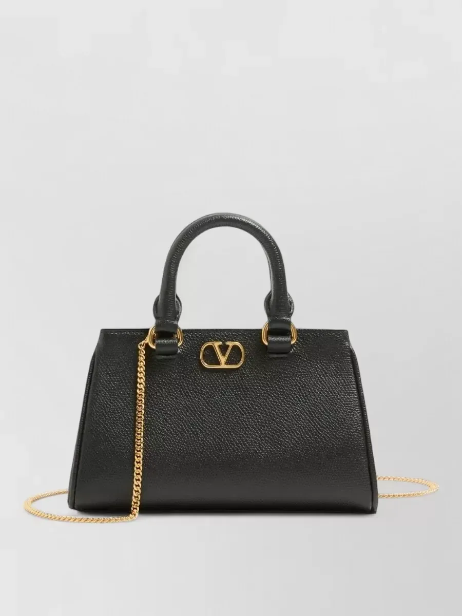 Sac Valentino Garavani VLogo Signature Mini en noir, photo 1