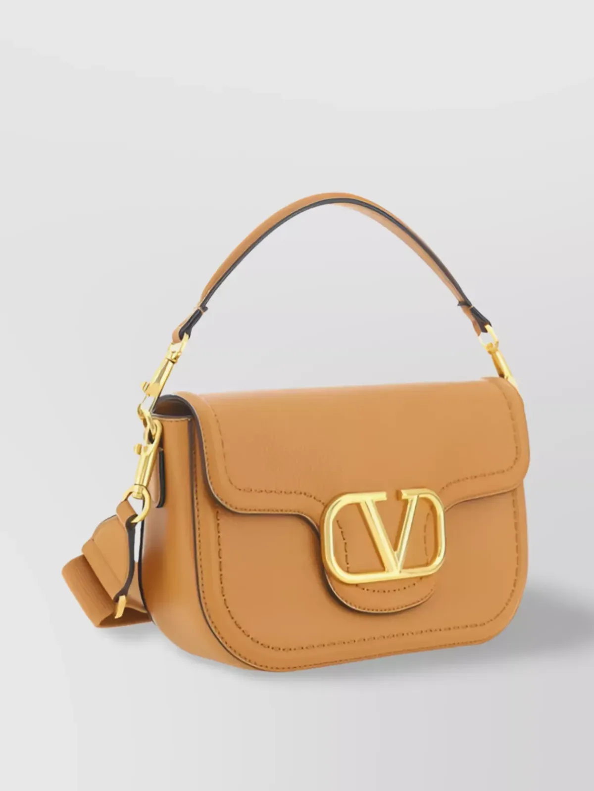 Borsa a spalla Valentino Garavani Alltime in Tan, foto 3