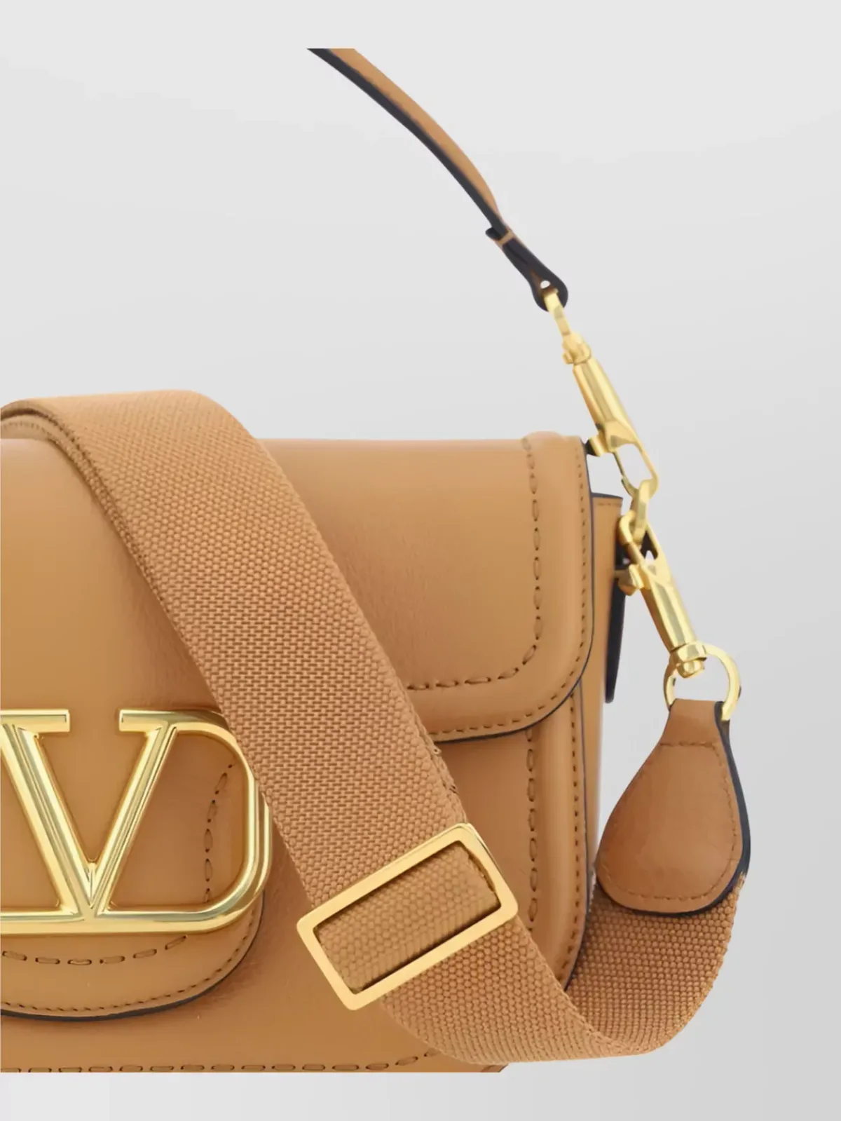 Borsa a spalla Valentino Garavani Alltime in Tan, foto 4
