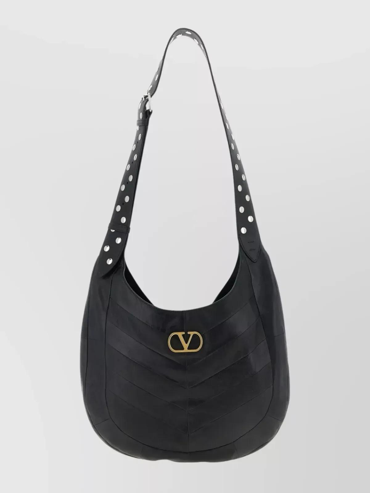 Sac Valentino Garavani Hoboho Medium en noir, photo 1