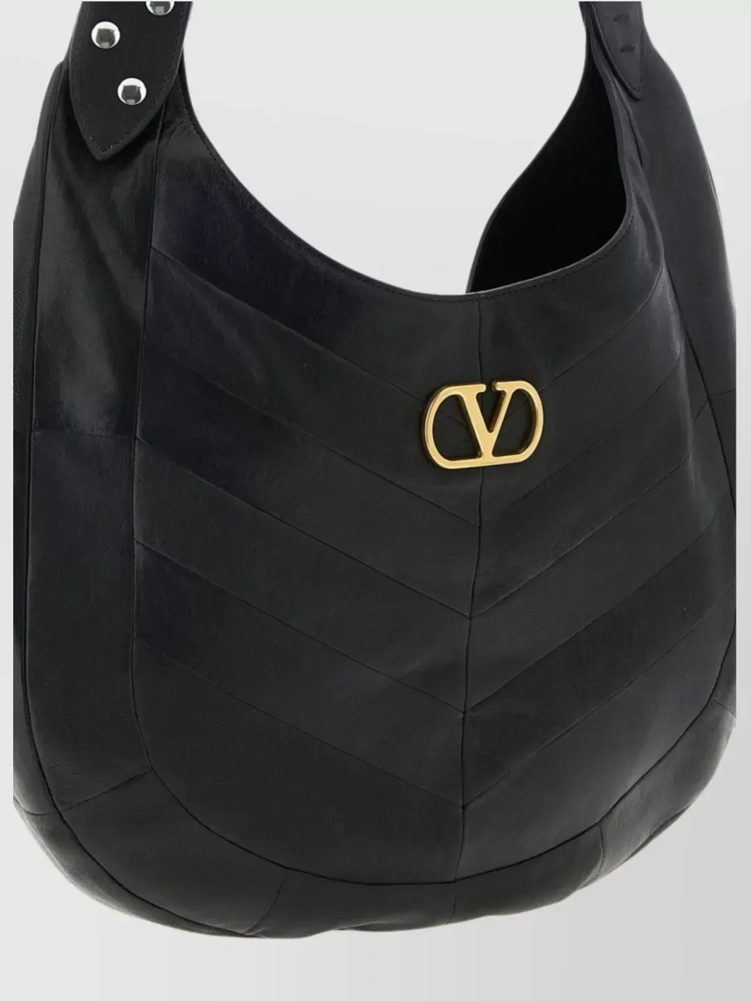 Sac Valentino Garavani Hoboho Medium en noir, photo 3