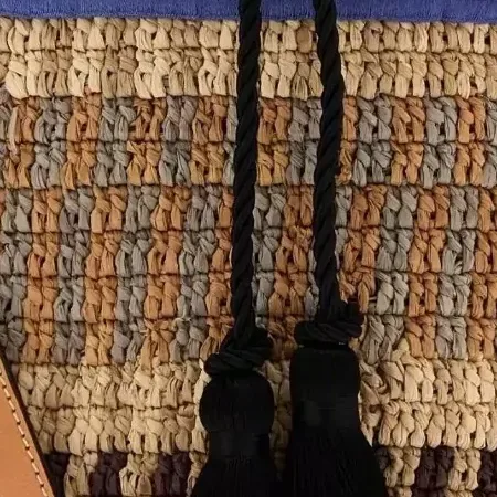 Valentino Garavani VLogo Signature Mini Bucket in Beige, detail