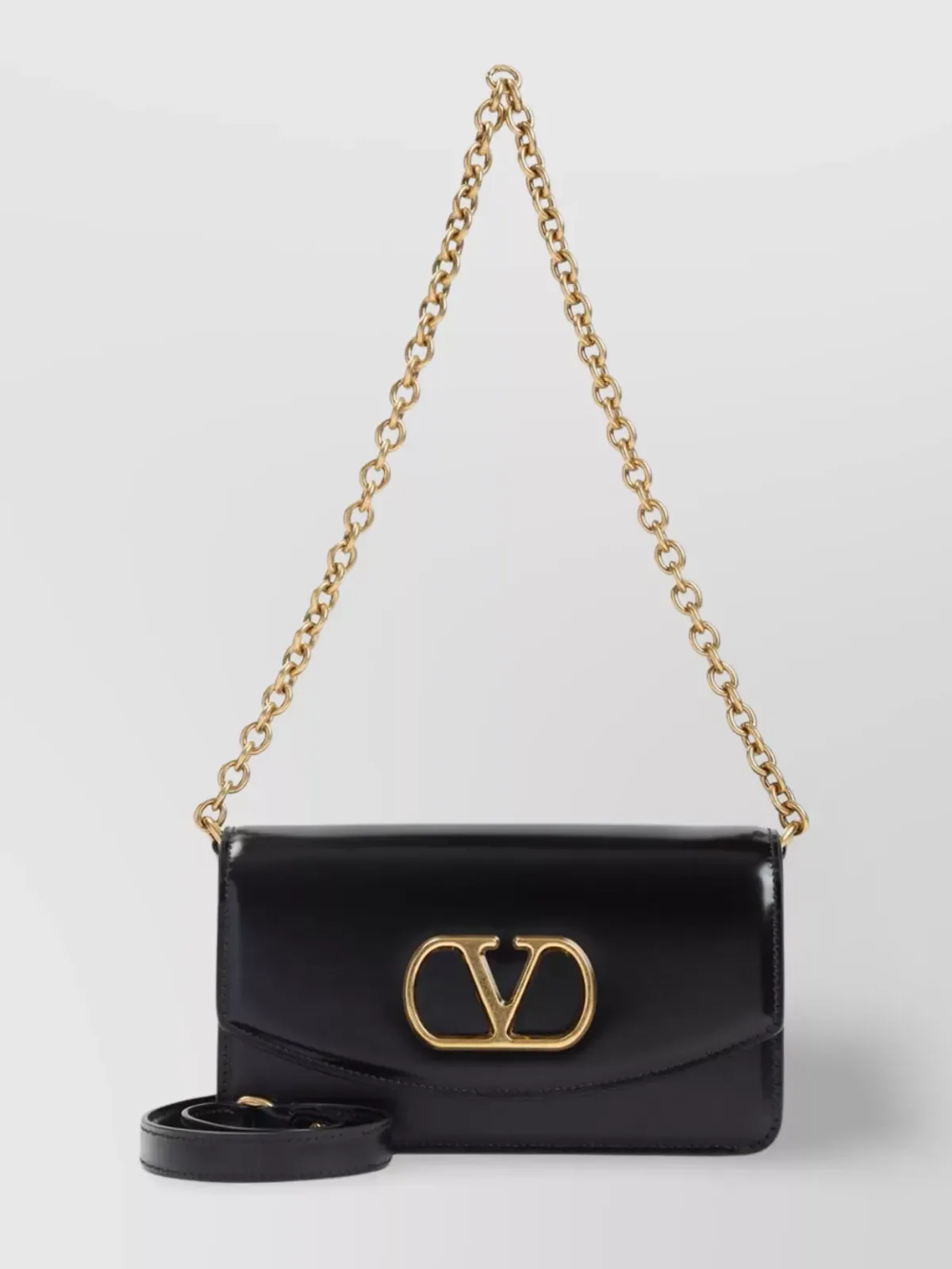 Valentino Garavani Vain in Schwarz, Ansicht 1