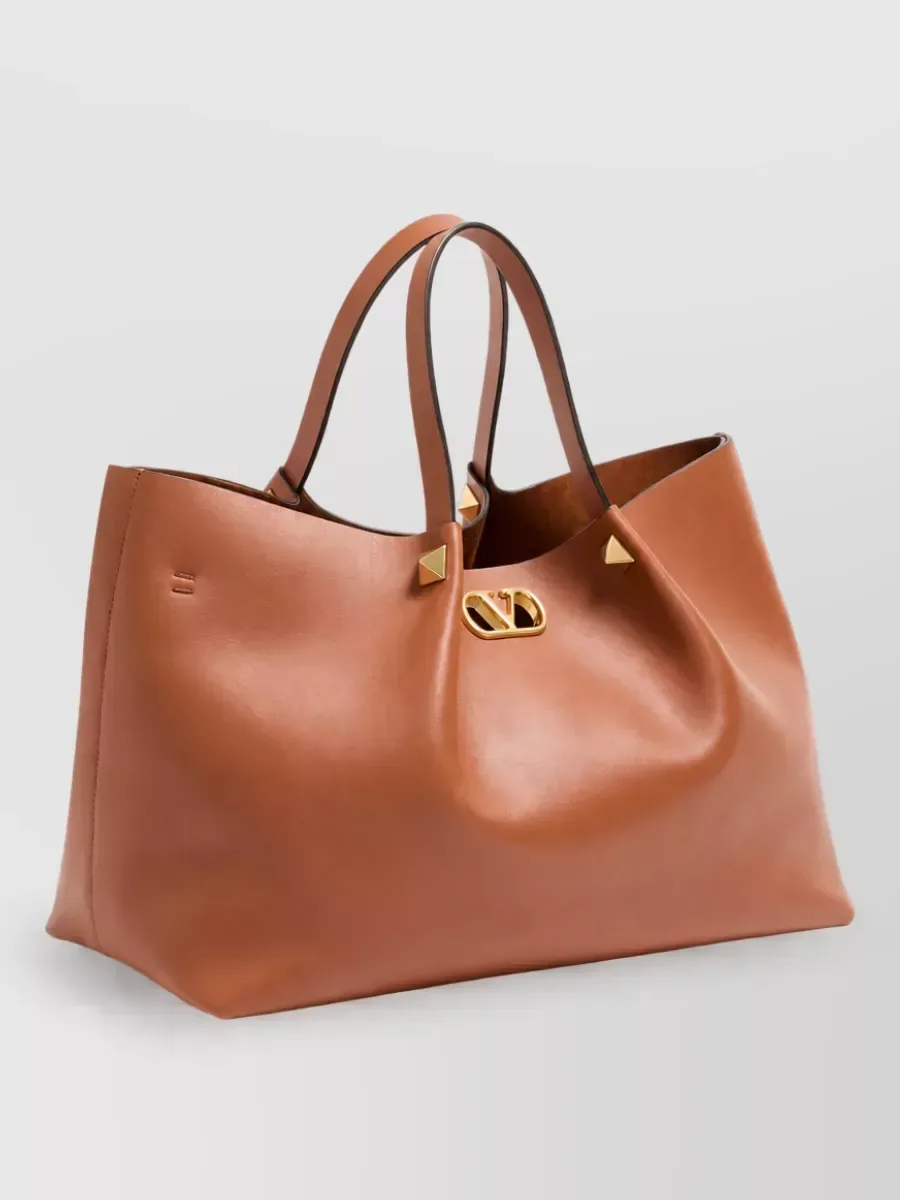 Valentino Garavani VLogo Signature in marrone, foto 4