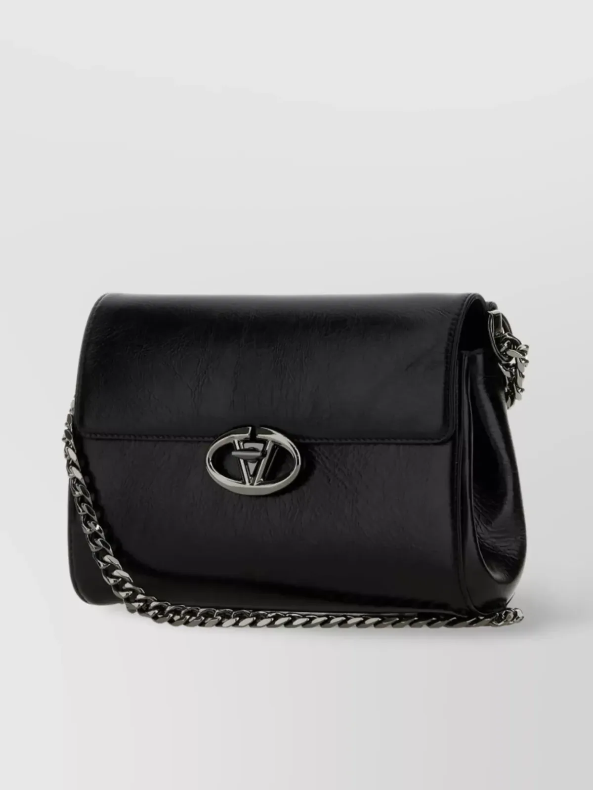 Sac Valentino Garavani VLogo Signature Medium noir, vue 2