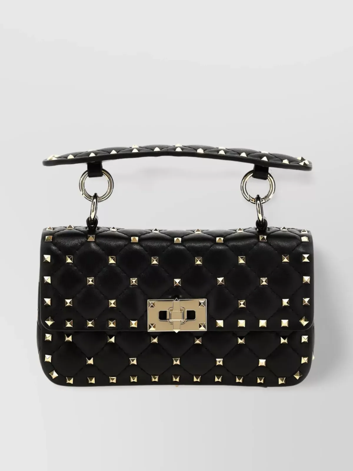 Valentino Garavani Rockstud Spike Small in Schwarz, Foto 1