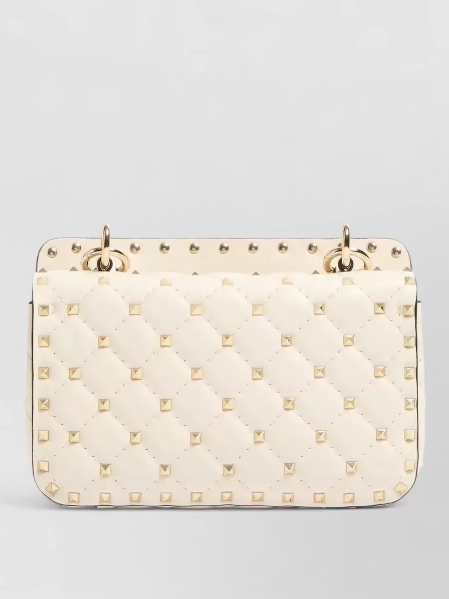 Valentino Garavani Rockstud Spike Small in Elfenbein, Foto 2