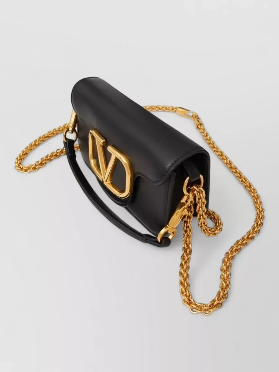 Valentino Garavani Locò Small in nero, foto 3