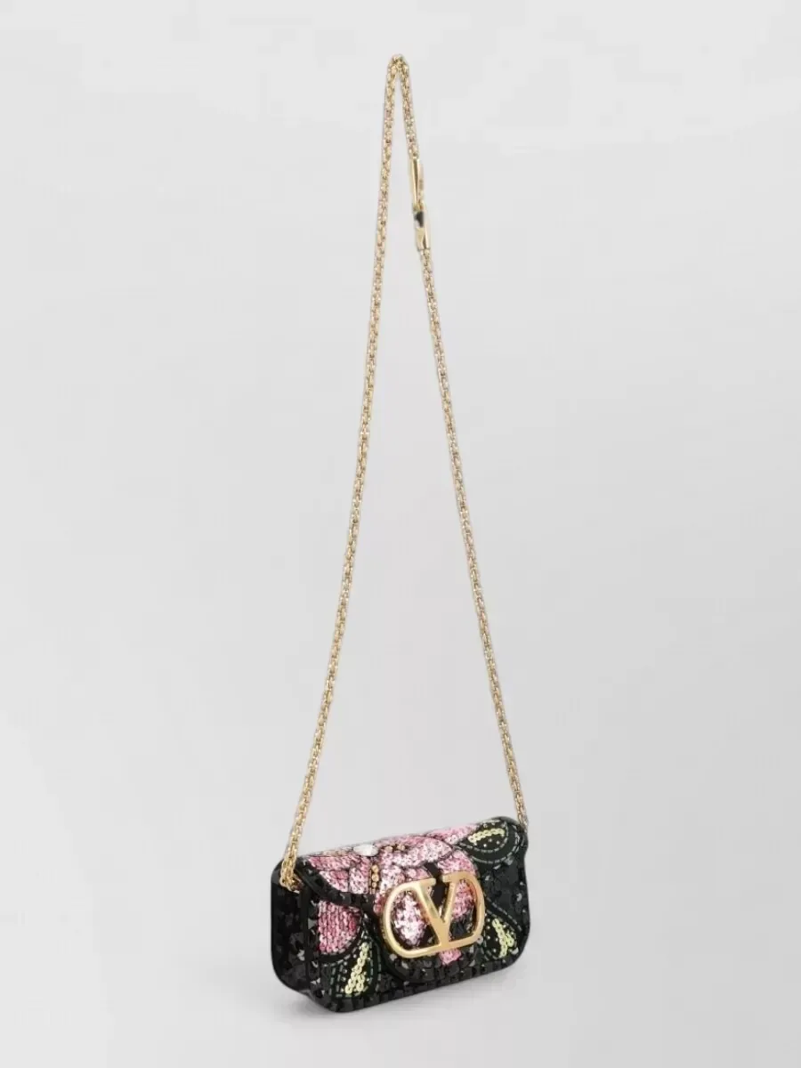 Pochette Valentino Garavani Sacs du Soir noire, photo 2