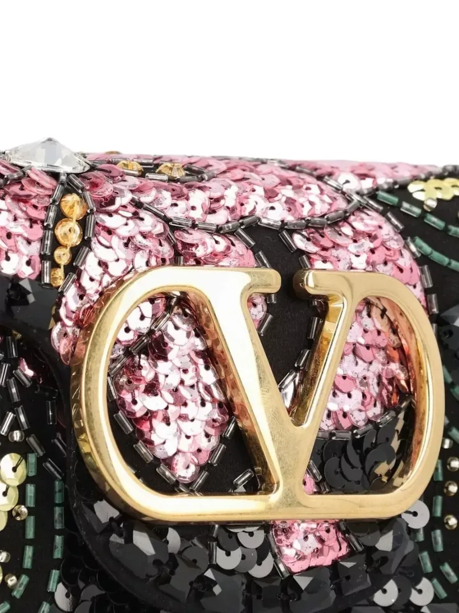 Pochette Valentino Garavani Sacs du Soir noire, photo 3